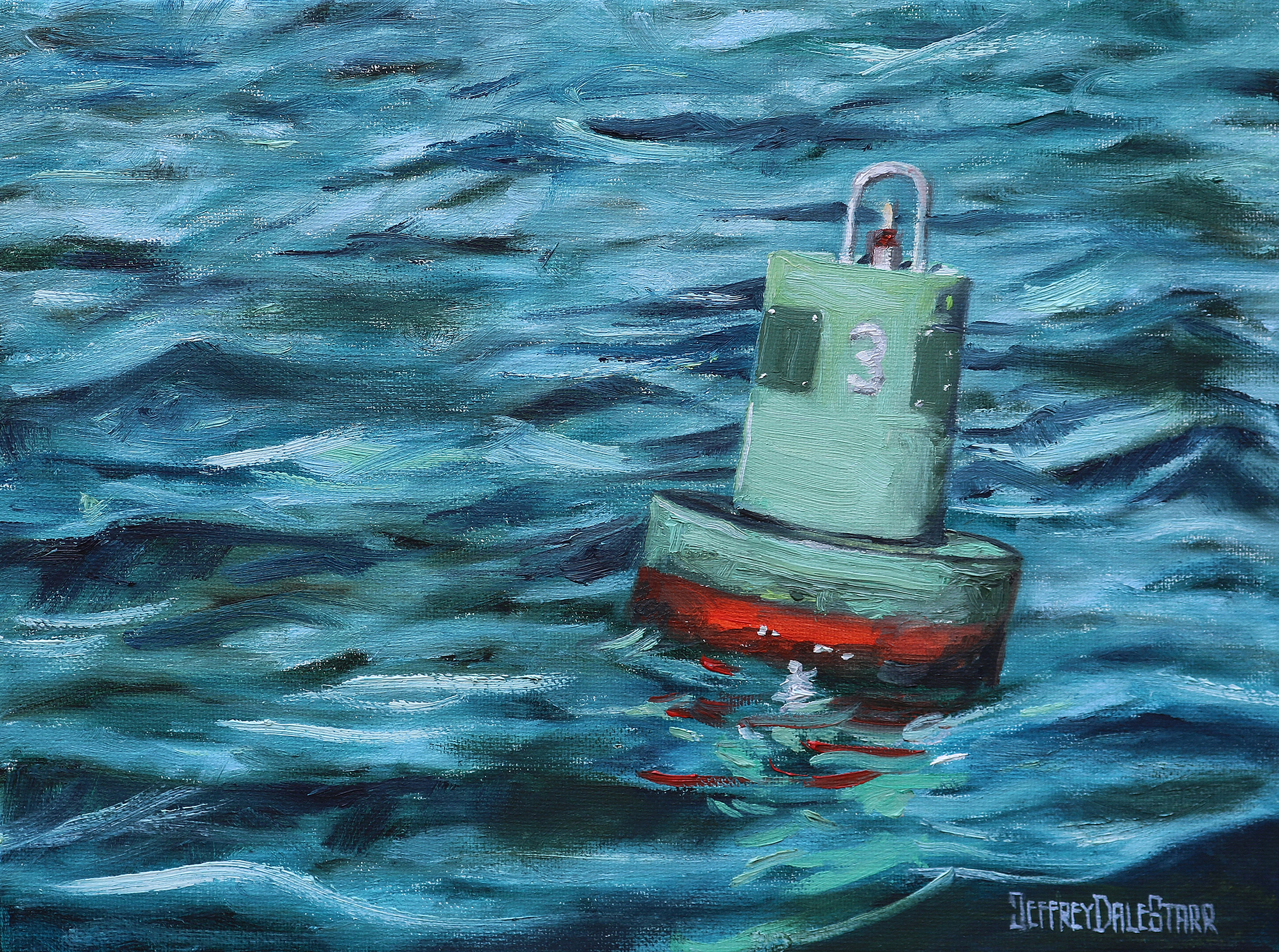 Buoy No. 3 by Jeffrey Dale Starr