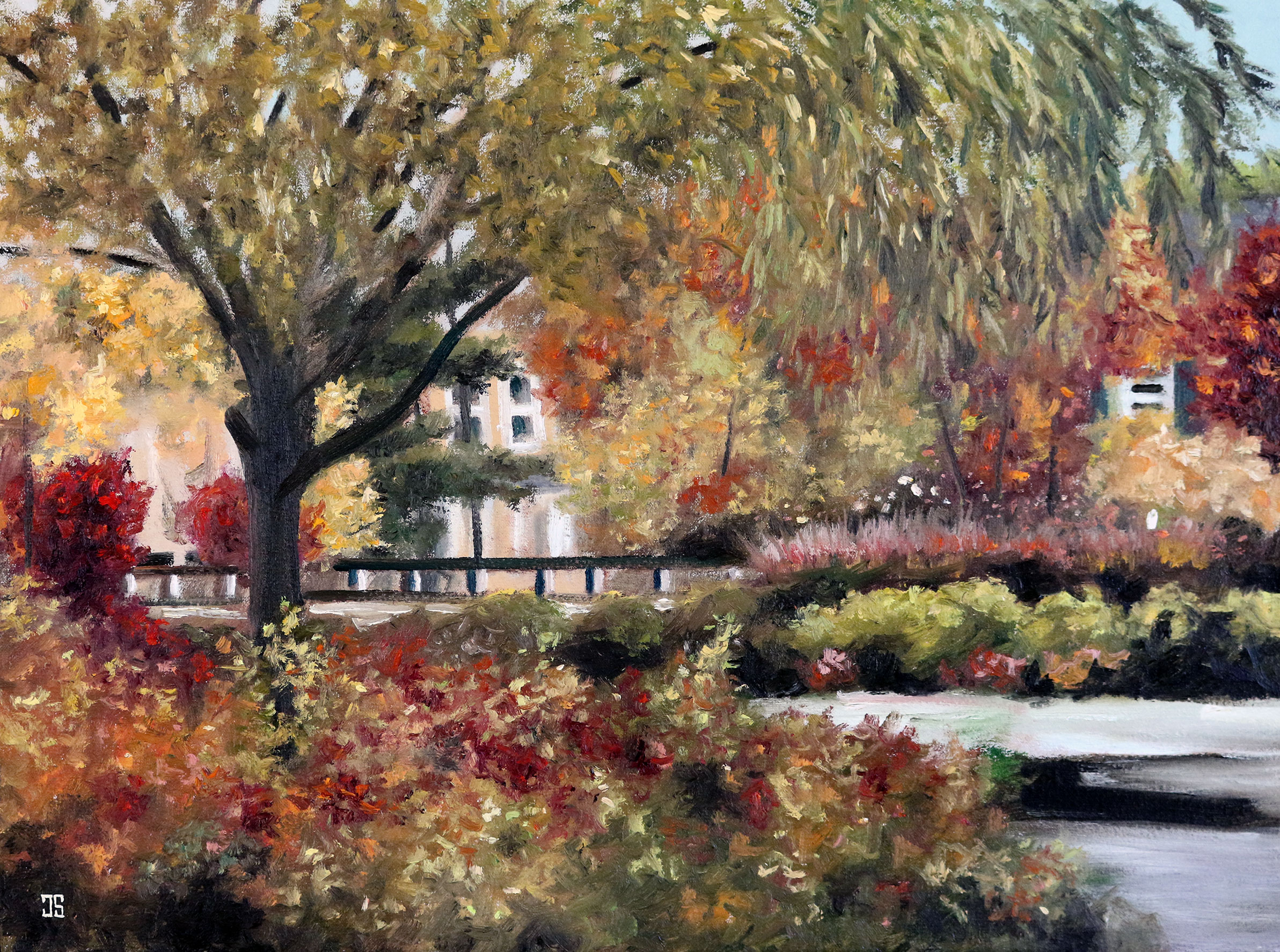 Monet Garden, Mirbeau Spa by Jeffrey Dale Starr